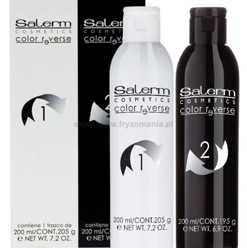Salerm Cosmetics Color Reverse Dekoloryzator do włosów 2x200ml