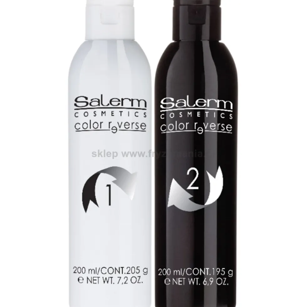 Salerm Cosmetics Color Reverse Dekoloryzator do włosów 2x200ml