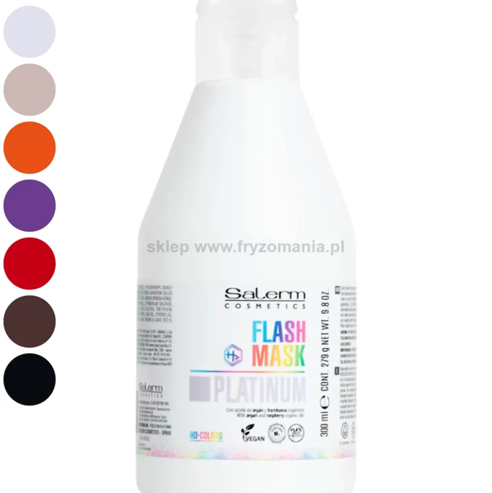 Salerm Cosmetics Flash Maska koloryzująca do włosów 300ml
