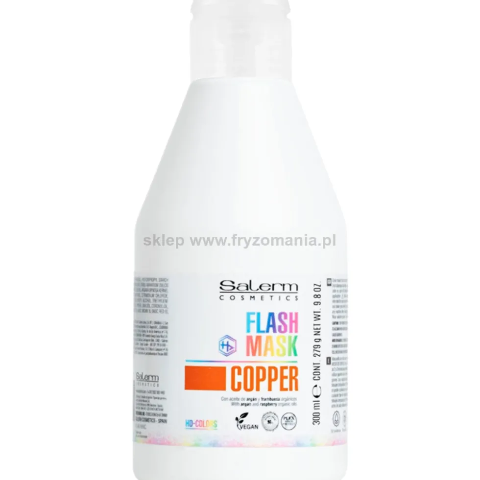 Salerm Cosmetics Flash Maska koloryzująca do włosów 300ml