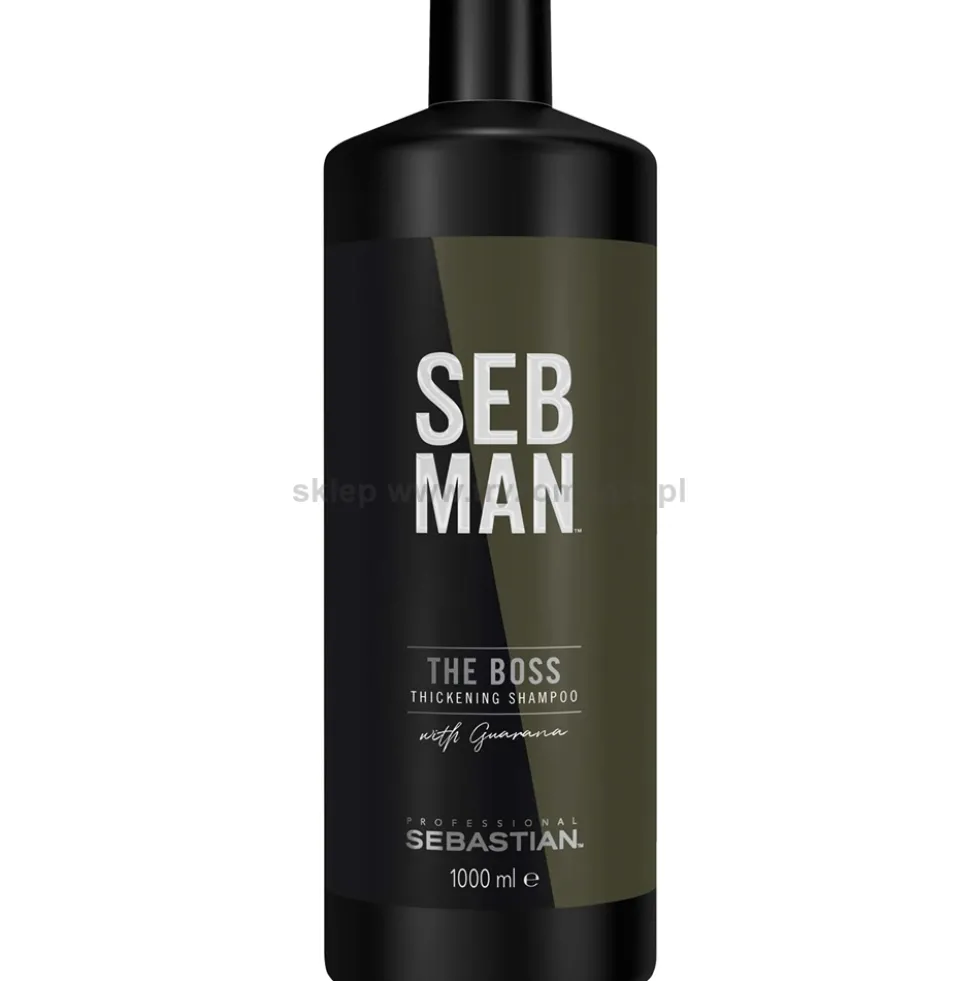 Seb Man The Boss Szampon dodający objętości i odświeżający włosy dla mężczyzn 1000ml