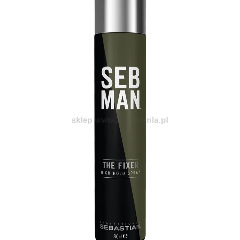 Seb Man The Fixer Lakier do włosów o mocnym utrwaleniu dla mężczyzn 200ml