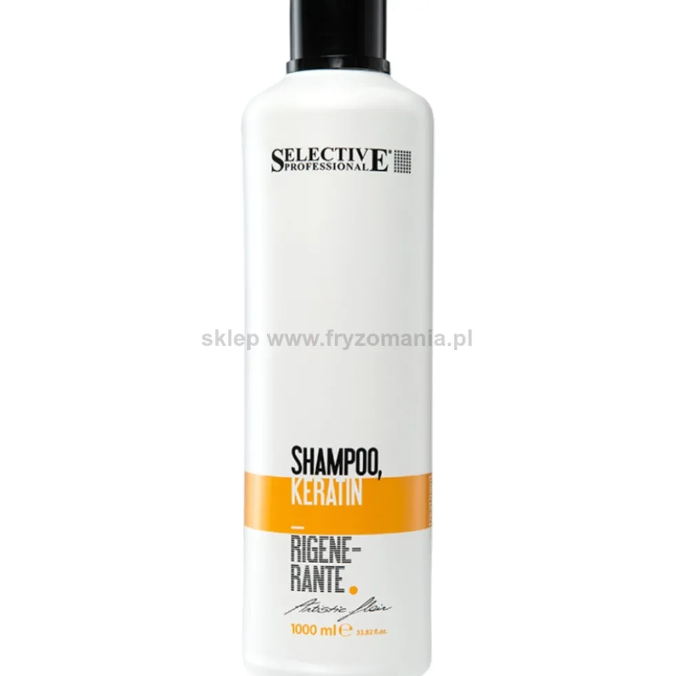 Selective Professional Artistic Flair Keratin Szampon keratynowy do włosów suchych i zniszczonych 1000ml