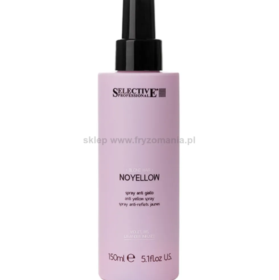 Selective Professional Blond No Yellow Spray do włosów blond, siwych i rozjaśnianych 150ml