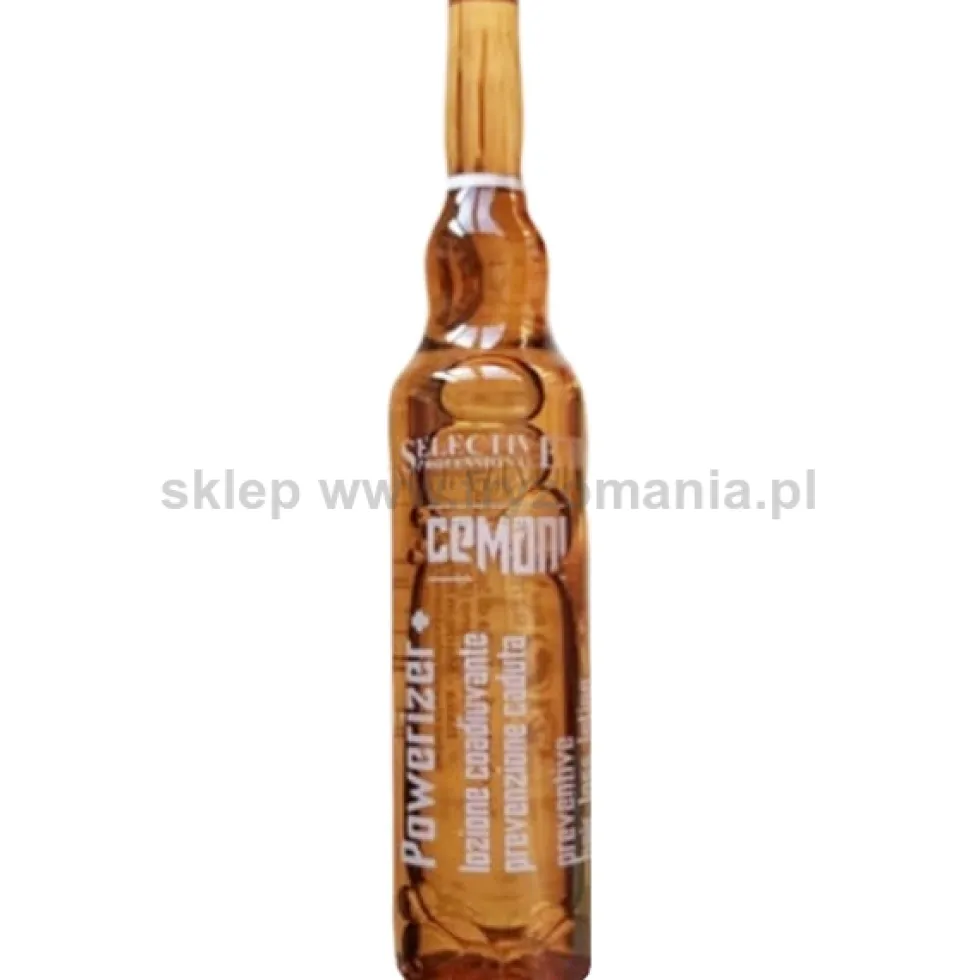 Selective Professional Cemani Powerizer+ Lotion zapobiegające wypadaniu włosów dla mężczyzn 60x8ml