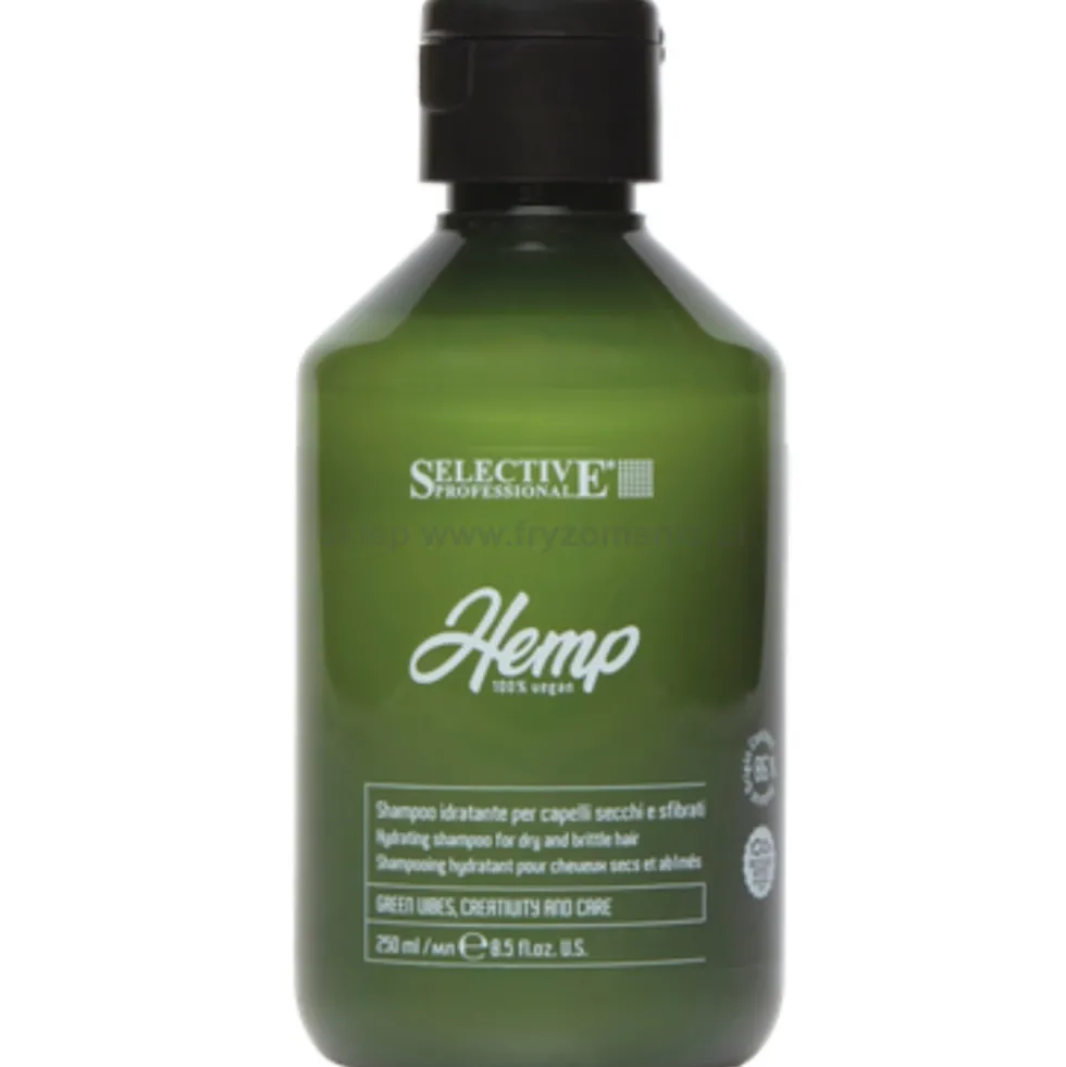Selective Professional Hemp Szampon nawilżający do włosów suchych i łamliwych 250ml
