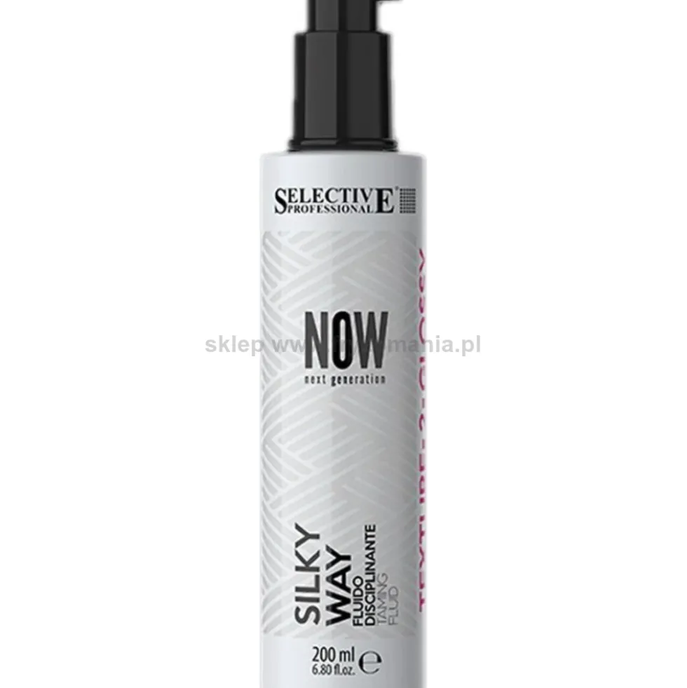 Selective Professional Now Next Generation Silky Way Fluid wygładzający włosy 200ml
