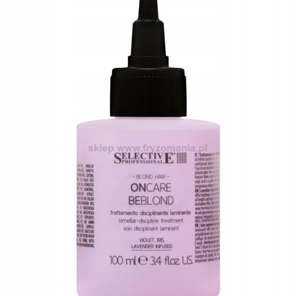 Selective Professional OnCare BeBlond Płyn do laminacji włosów blond 100ml