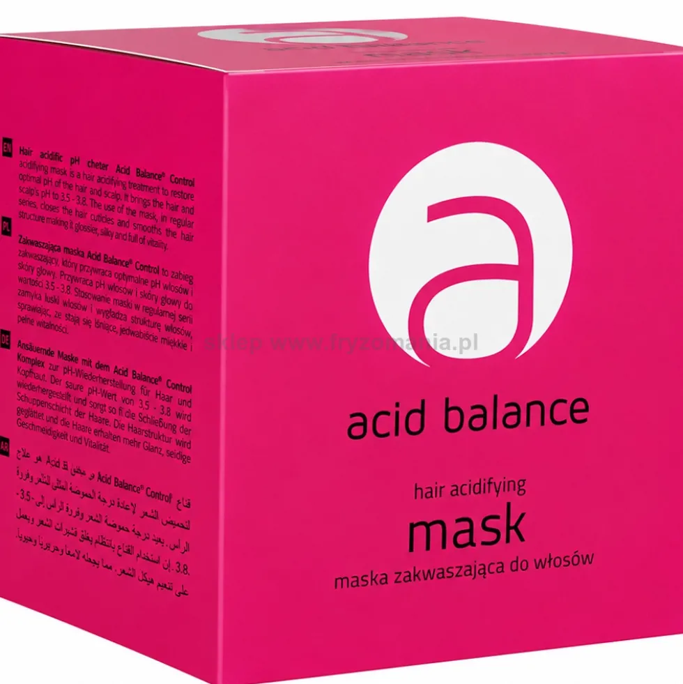 Stapiz Acid Balance Maska zakwaszająca do włosów 10ml