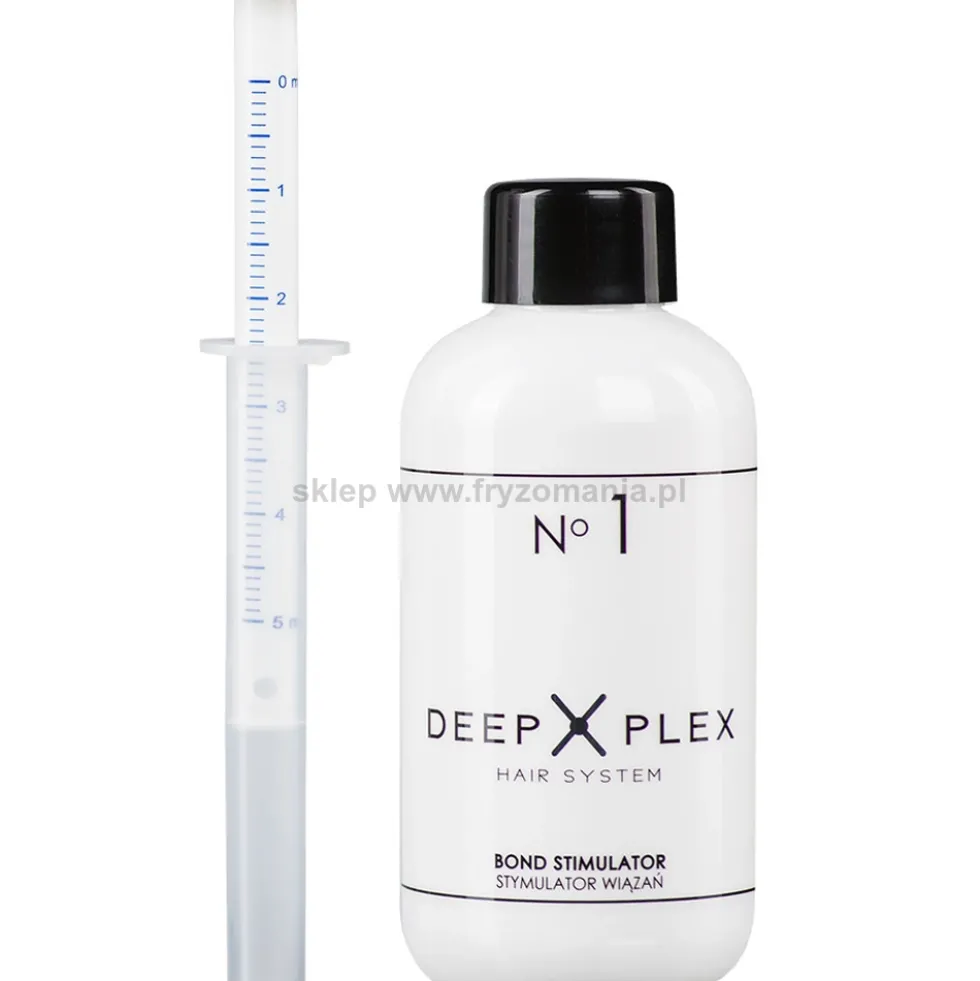 Stapiz Deep Plex Zestaw No1 Stymulator wiązań 150ml + No2 Wzmacniacz wiązań 290ml, ochrona i odbudowa włosów