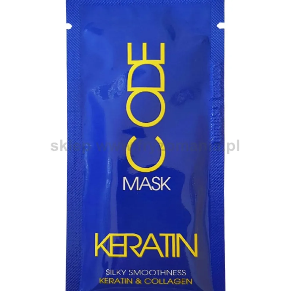 Stapiz Keratin Code Maska do włosów z keratyną i kolagenem 10ml