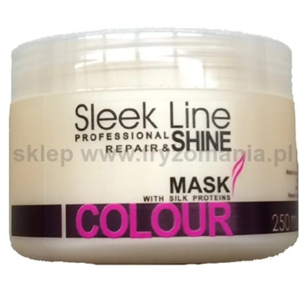 Stapiz Sleek Line Colour maska do włosów 250ml