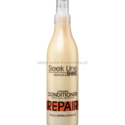 Stapiz Sleek Line Repair - zestaw regenerujący do włosów szampon 300ml, odżywka 300ml i maska 250ml