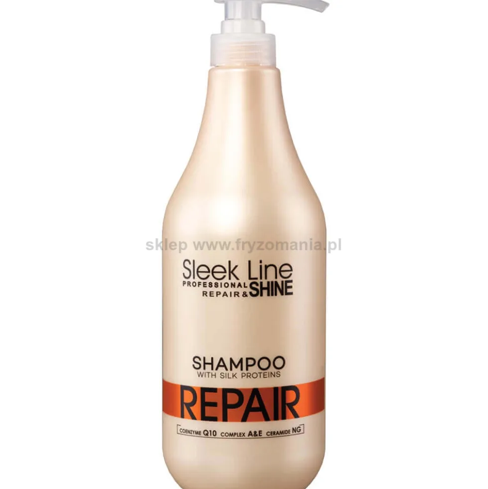 Stapiz Sleek Line Repair, zestaw regenerujący włosy, szampon 1000ml i maska 1000ml