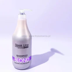Stapiz Sleek Line Violet Blond - zestaw ochładzający kolor włosów szampon 1000ml i maska 1000ml