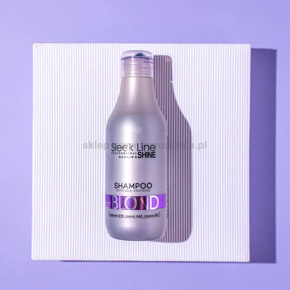 Stapiz Sleek Line Violet Blond szampon neutralizujący do włosów blond 300ml