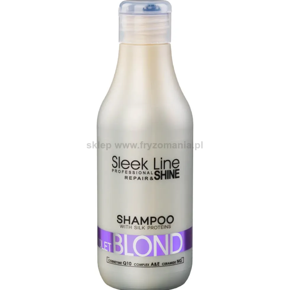 Stapiz Sleek Line Violet Blond szampon neutralizujący do włosów blond 300ml