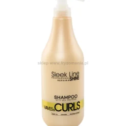 Stapiz Sleek Line Waves&Curls Szampon do włosów kręconych, falowanych i puszących się 1000ml
