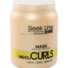 Stapiz Sleek Line Waves&Curls Maska do włosów kręconych, falowanych i puszących się 1000ml