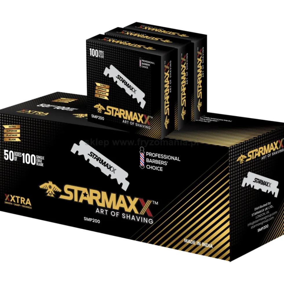 Starmaxx SMP200 Żyletki do brzytwy 100szt.
