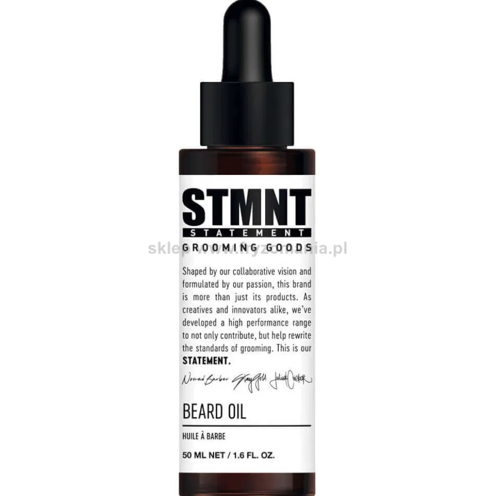 STMNT Beard Oil, olejek do brody dla mężczyzn 50ml