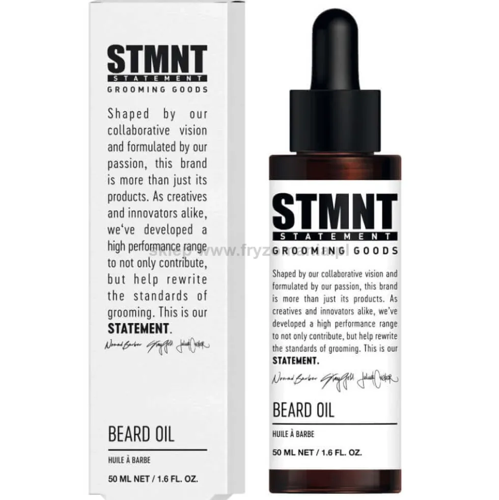 STMNT Beard Oil, olejek do brody dla mężczyzn 50ml