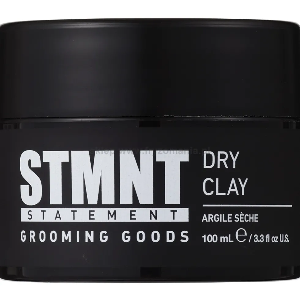 STMNT Dry Clay, sucha glinka o mocnym utrwaleniu do włosów dla mężczyzn 100ml