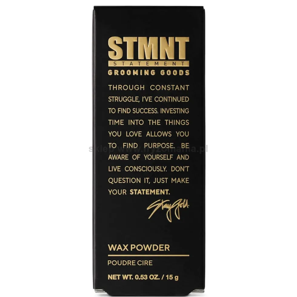 STMNT Wax Powder, puder woskowy do modelowania włosów 15g