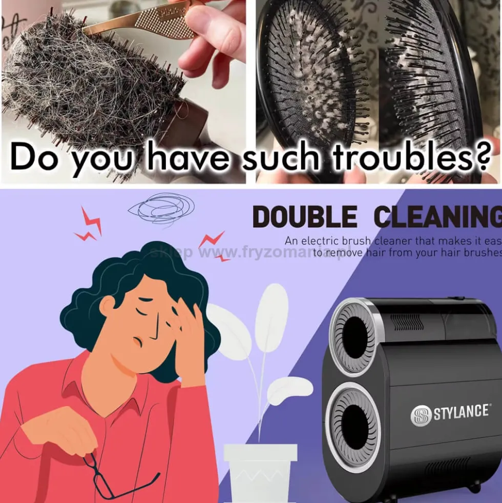Stylance Clear+Steam Maszyna do czyszczenia szczotek do włosów