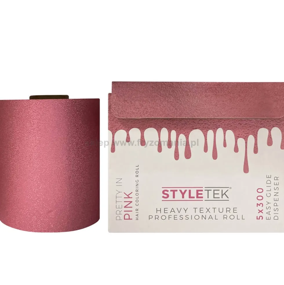Styletek Heavy Texture Folia fryzjerska do farbowania włosów, różne kolory 91metrów