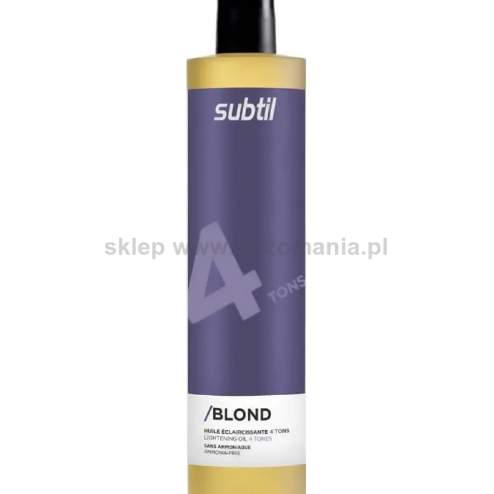 Subtil Blond Olejek rozjaśniający włosy, do 4 tonów 400ml