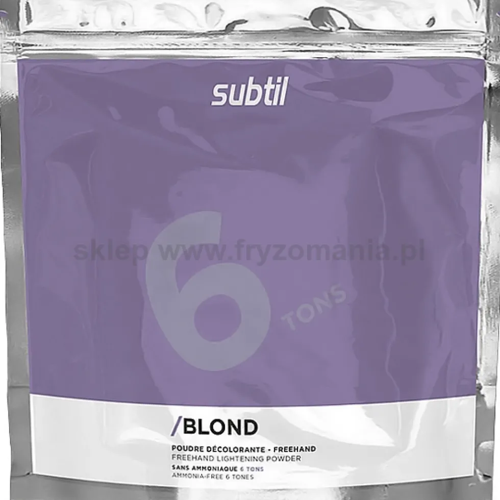 Subtil Blond Rozjaśniacz do włosów, do 6 tonów bez amoniaku 450g