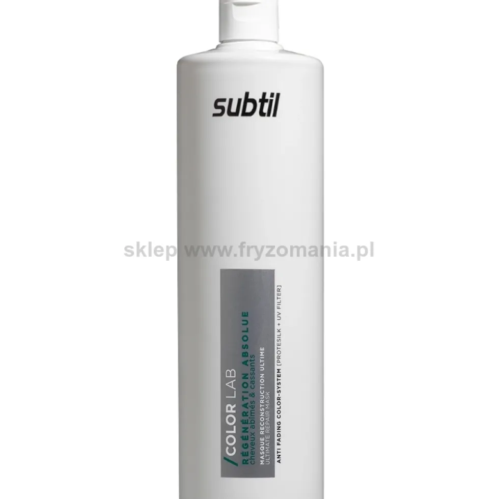 Subtil Color Lab Regeneration Absolue Maska do włosów zniszczonych 1000ml