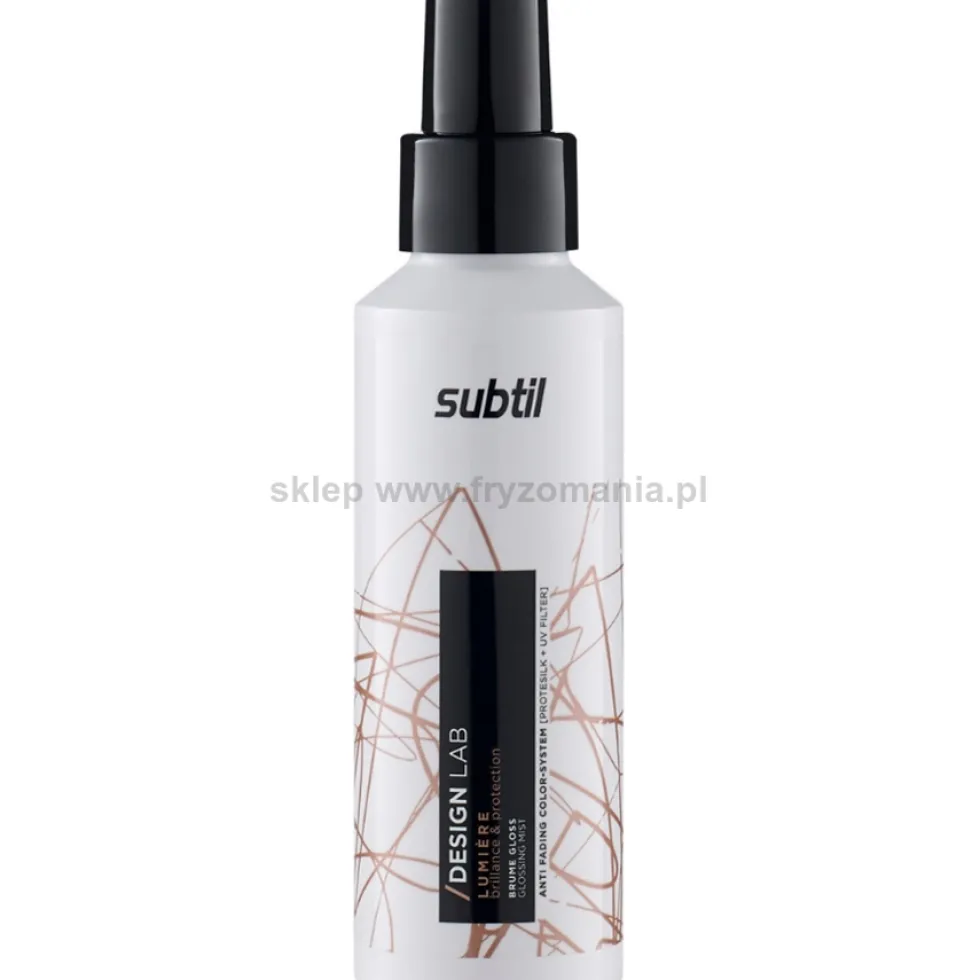 Subtil Design Lab Lumiere Spray nabłyszczający do włosów 100ml