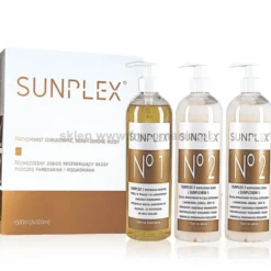Sunplex kuracja regenerująca włosy, odbudowa podczas zabiegów, 50 zabiegów 1500ml