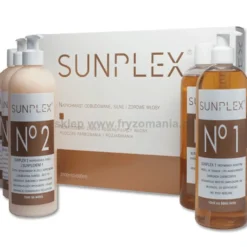 Sunplex kuracja regenerująca włosy, odbudowa podczas zabiegów 5x500ml