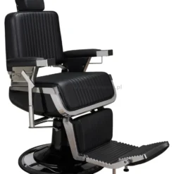 Super Salon DARK Fotel barberski, czarny dostępny w 48H