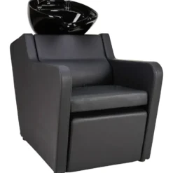 Super Salon PERFECT Myjnia fryzjerska, czarna dostępna w 48H