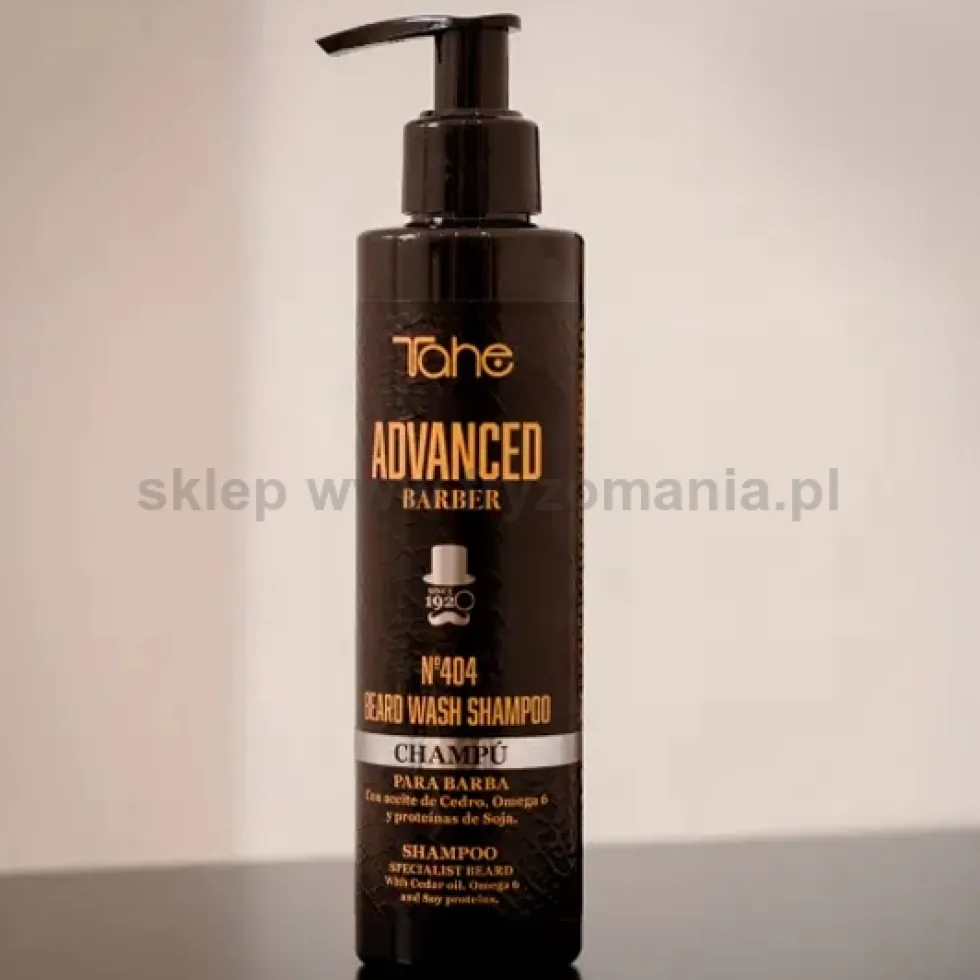 Tahe Advanced Barber No 404 Szampon do brody dla mężczyzn 200ml