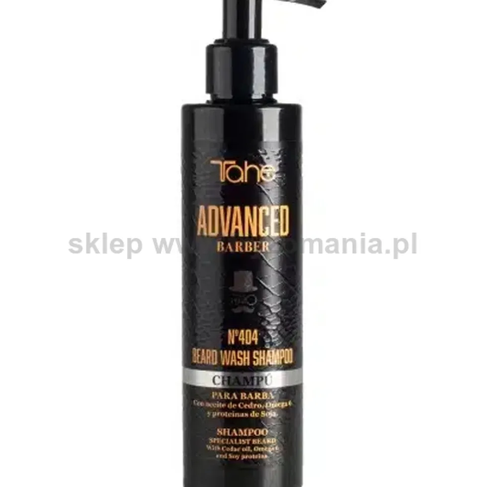 Tahe Advanced Barber No 404 Szampon do brody dla mężczyzn 200ml