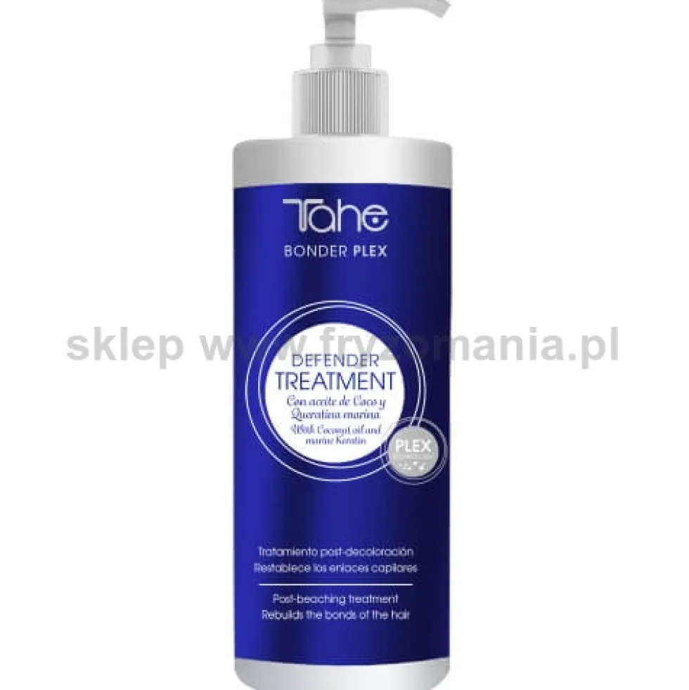Tahe BONDER PLEX Defender Treatment Ochronna kuracja do włosów dekoloryzowanych 400ml