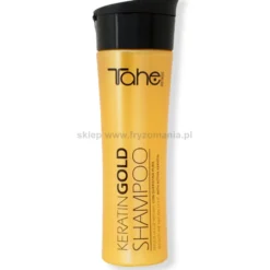 Tahe Keratin Gold zestaw do pielęgnacji włosów bardzo zniszczonych i suchych, szampon, maska, olejek