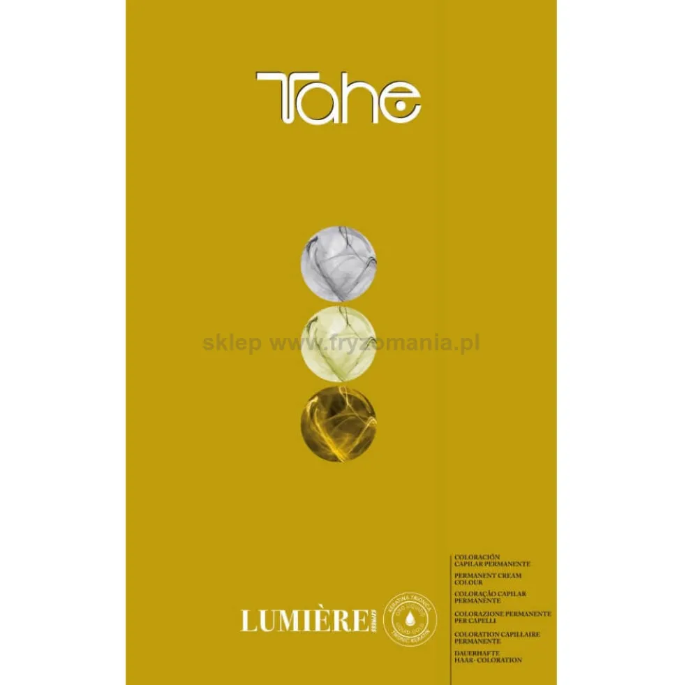 Tahe LUMIERE EXPRESS paleta kolorów