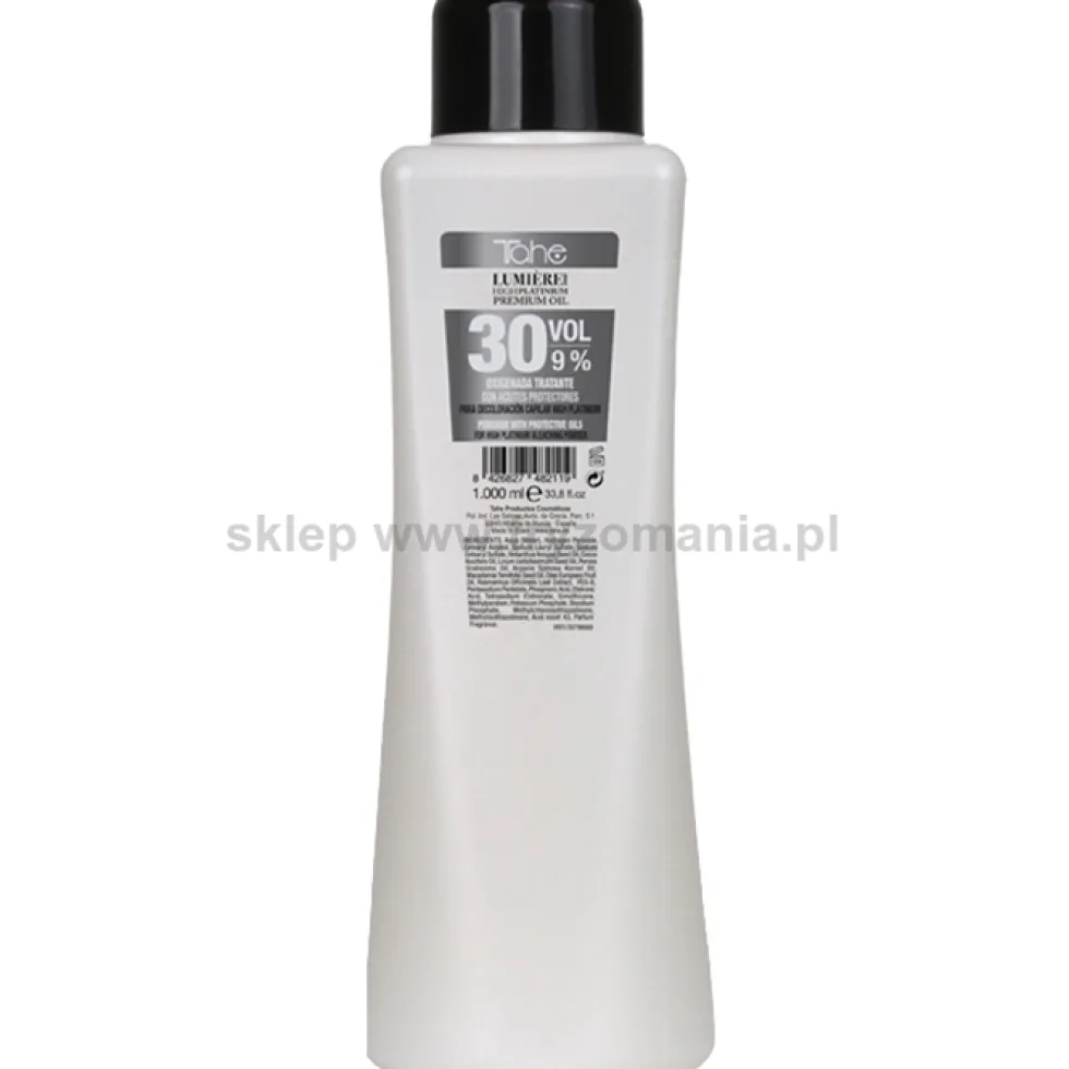Tahe Lumiere High Platinum Oksydant do farb 1,5%, 3%, 6%, 9% 1000ml