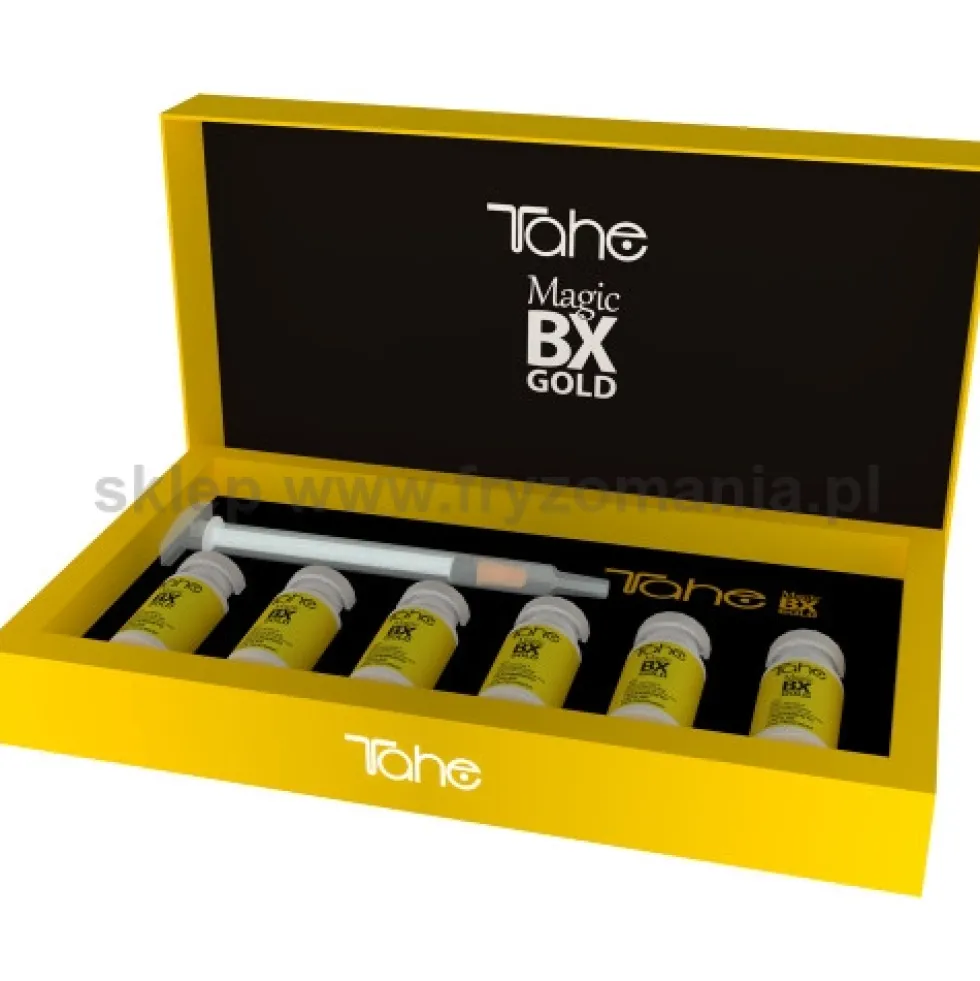 Tahe MAGIC BX GOLD Profesjonalny botox kuracja do włosów 6x10ml
