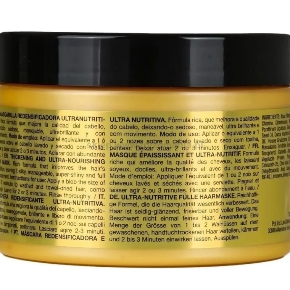Tahe Magic BX Gold Ultra Nutritive Maska nawilżająca do pielęgnacji włosów 300ml