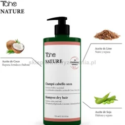 Tahe Nature Dry Szampon do włosów suchych bez siarczanów 750ml