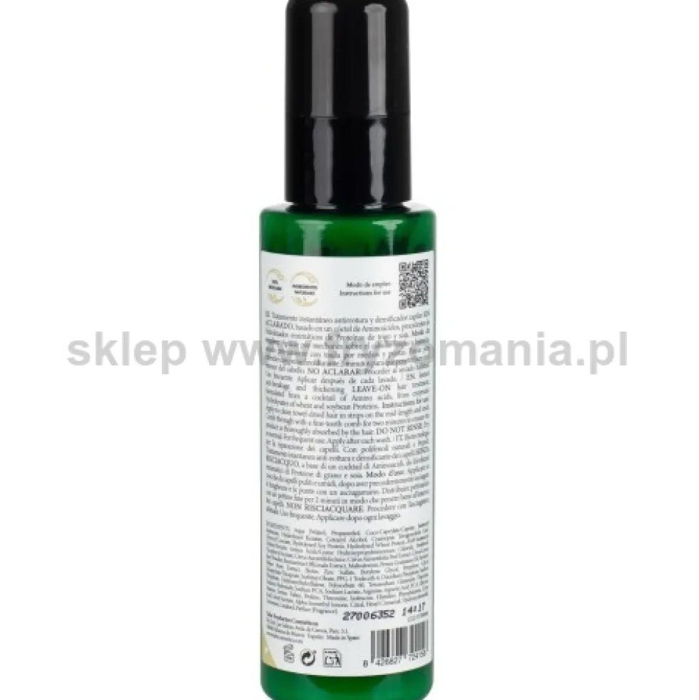 Tahe Nature Pure Peptides Kuracja do włosów zniszczonych i łamliwych 100ml