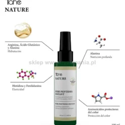 Tahe Nature Pure Peptides Kuracja do włosów zniszczonych i łamliwych 100ml