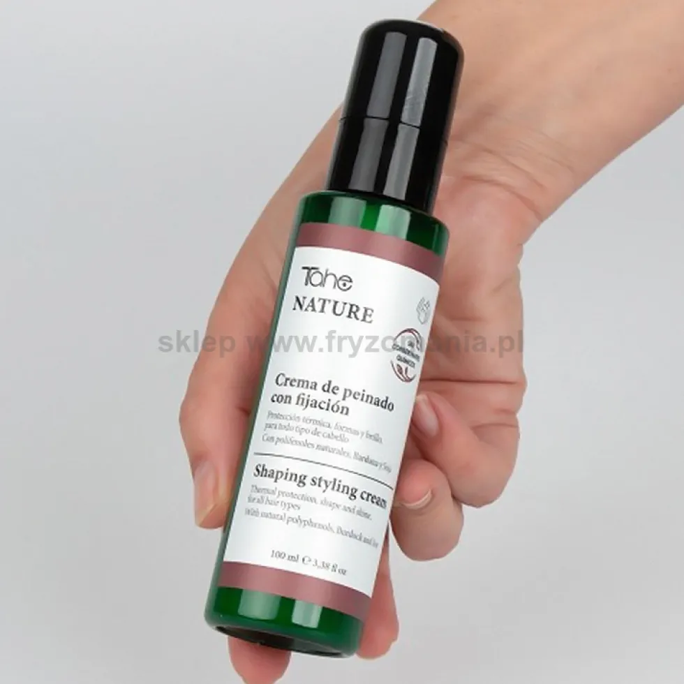 Tahe Nature Shape Styling Krem do stylizacji włosów z utrwaleniem, termoochronny 100ml